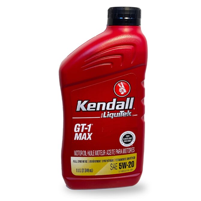 Kendall Motor oil GT-1 MAX Premium Full-Synthetic 5w-20 1Ltr
