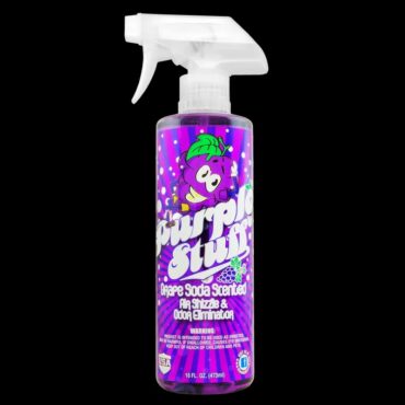 Chemical Guys Purple Stuff Grape Soda Scent Air Freshener And Odor Eliminator (16oz)