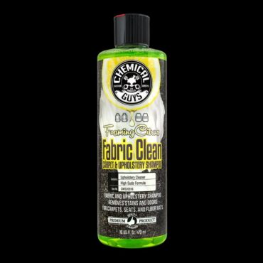 Chemical Guys Foaming Citrus Fabric Clean Carpet And Upholstery Shampoo And Odor Eliminator (16oz)