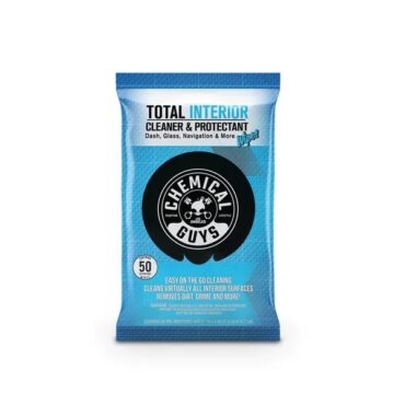 Chemical Guys Total Interior Cleaner & Protectant Wipes (50 Wipes)