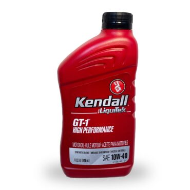 Kendall GT-1 High Performance Motor Oil 10W40, 946ml