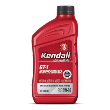 Kendall Motor oil GT-1 MAX Premium Full-Synthetic 5w-30 946ml