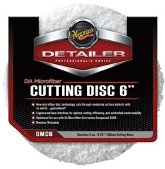 Meguiar's DA Microfiber Cutting Disc 6" (2 Pack)