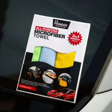 Ke Pioneer All Purpose Microfiber Towel 3 in 1 Bundle Pack Maximum Performance Highest Durability