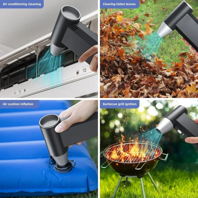 Universal Portable Car Dryer Jet Blower With 4 Gear Adjustment Super High Speed 1 Pc - Image 2