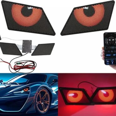 Car Devil Winking Eye Led Programmable Pixel Screen Display