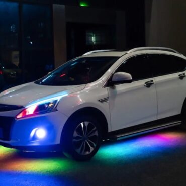 Car Underbody Streamer Ambient Light Strip Flexible RGB App Remote