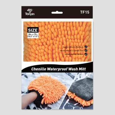 CHENILLE WATERPROOF WASH MITT {TF15}