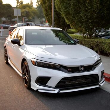 Honda Civic 2022 11th Gen Sedan 4PCS Side Skirts,Front & Rear PP