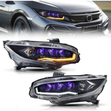 Honda Civic Diamond Style  Headlights 2017-2021