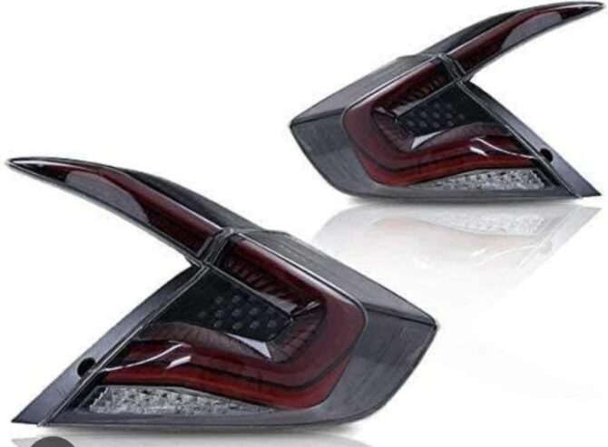 Honda Civic Tail Lamps Snake Style 2016-2021