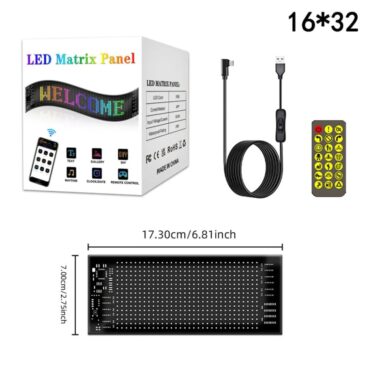 Led Flexible Display Matrix Panel Car Advertising  Full Color High Definition Car Sticker Display