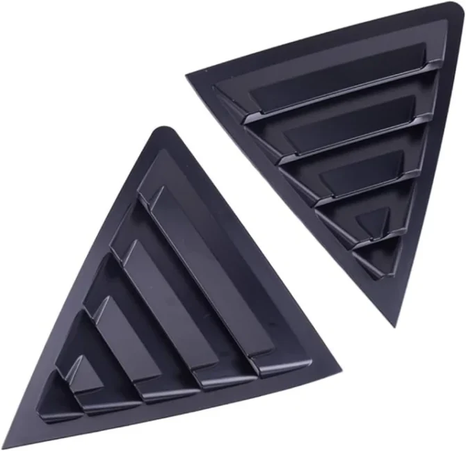 Toyota Corolla  Rear Quarter Panel Window Side Louvers Vent Trim 2Pcs 2015-2022