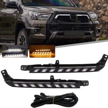 Toyota Hilux Revo Rocco Dynamic Yellow Turn Signal Led Drl 2020-2022