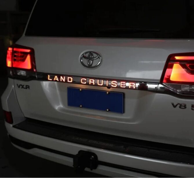 Toyota Land Cruiser  Rear Trunk Led Garnish  2007-2015