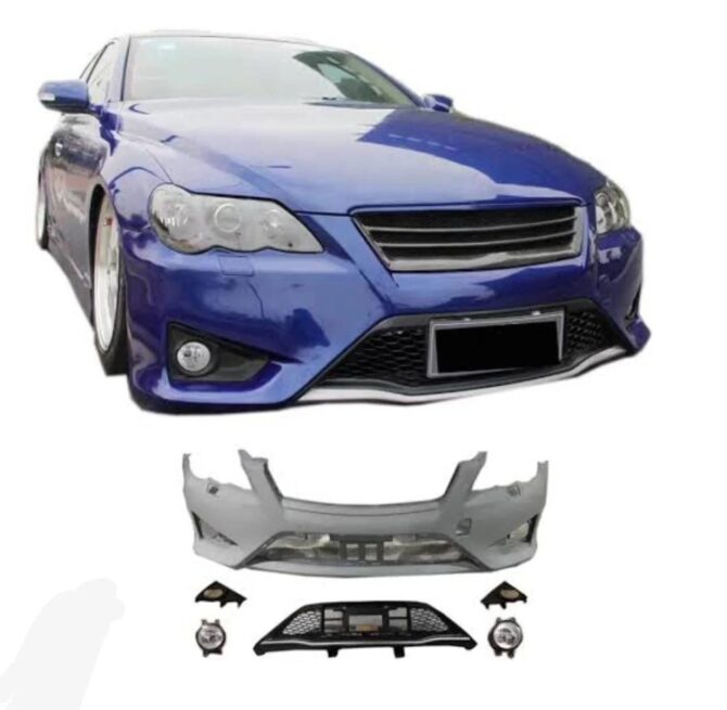 Toyota Mark X Front Bumper GS 2024 Style For 2005 2009